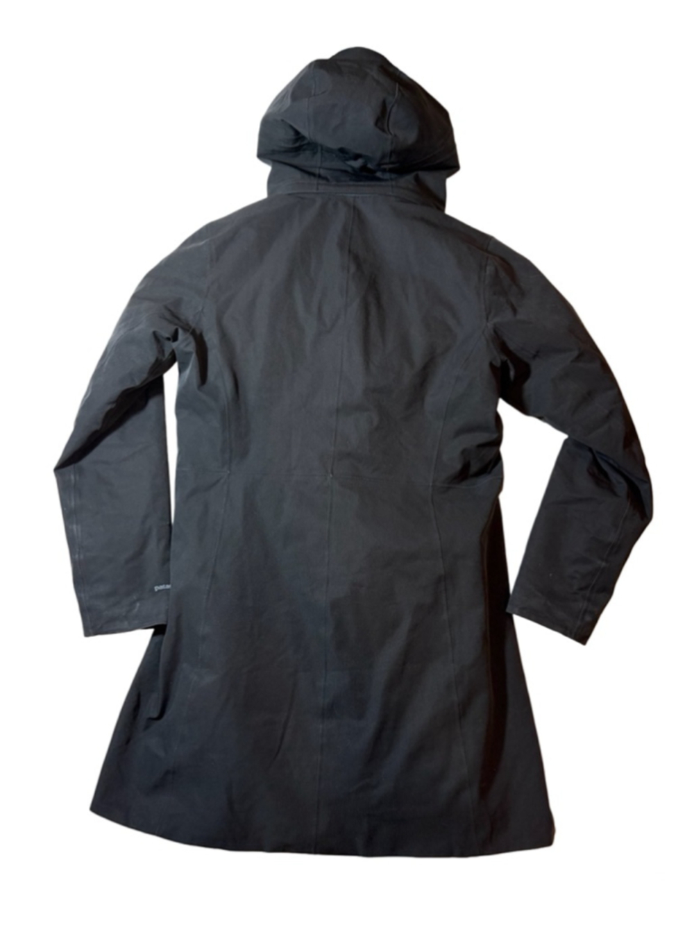 Patagonia H2No Tres 3 In 1 Down Parka Jacket Black Women’s Medium - Picture 5 of 16
